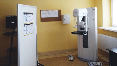 Mammograf w pracowni ragiologii